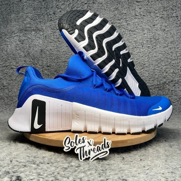 Nike Free Metcon 6 Men Size 15 Racer Blue White Trainers HM3754-400 - Picture 1 of 7